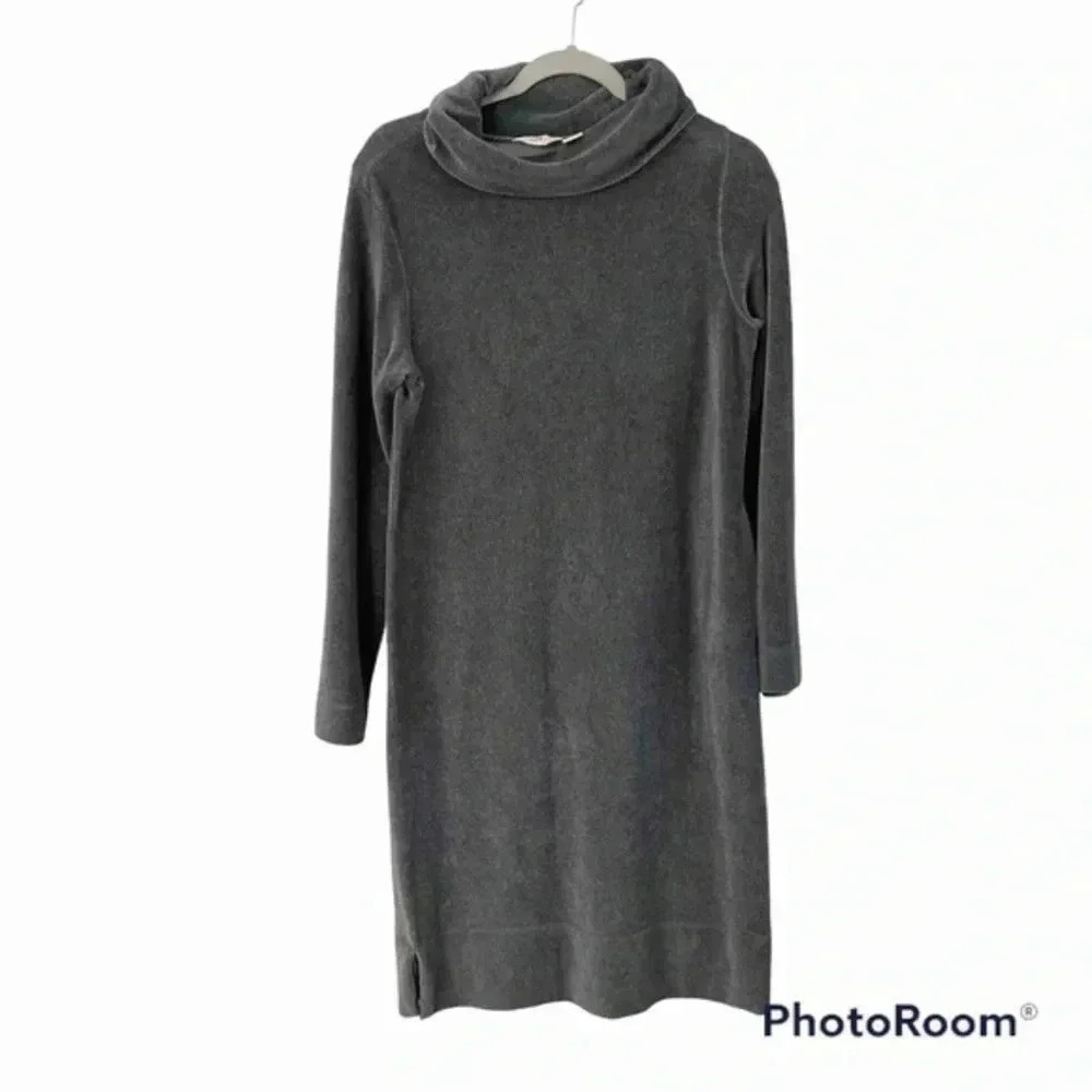 J.Jill velvet/corduroy Cowlneck dress Small